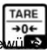 Kern TMWN 300K-1M-A - Pre-Tare-Wert abrufen: - 2
