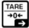 Kern TMWN 300K-1M-A - Pre-Tare-Wert löschen: - 3