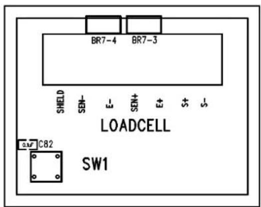 Kern TKXC-TM-A - Connect the cable to the circuit board: - 3