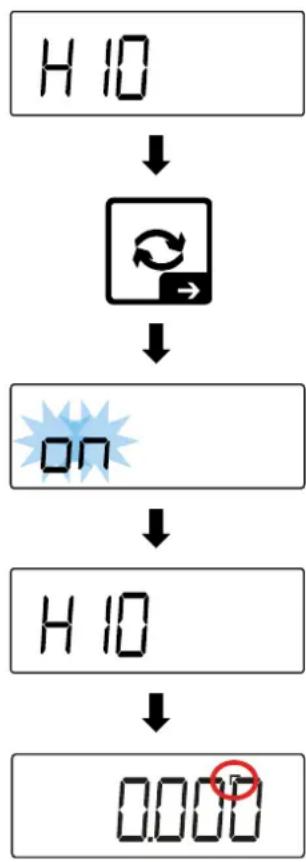Kern TKXC-TM-A - Activate increased resolution for calibratable devices - 2