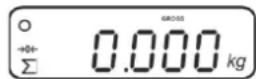 Kern KIB-TM - Totalisation: - 2