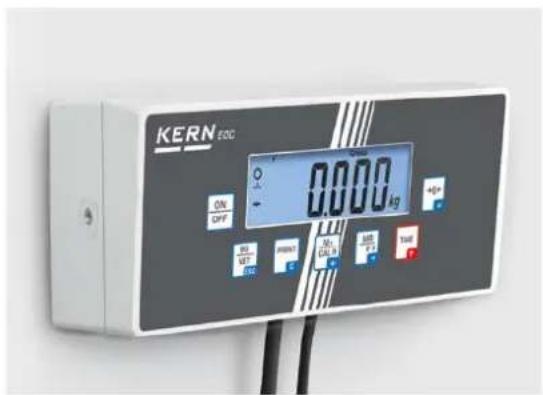 KERN EOC ON OFF 0.000 kg +/-+ 50 VIT ECC PRINT E W CALB +/-+ MST +/-+ Total