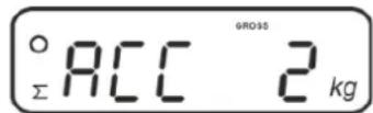 Kern KIB-TM - Totalisation: - 2