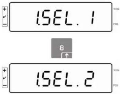 Kern KFS-TM - Function menu - 7