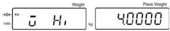 Kern KFS-TM - Tolerance check for target weight - 2
