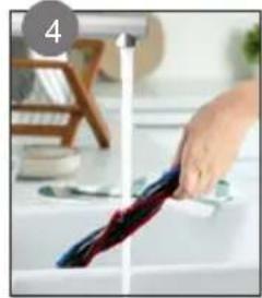 PRIMO PR511SV - CLEANING THE FLOOR BRUSH - 3