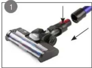 PRIMO PR511SV - CLEANING THE FLOOR BRUSH - 1