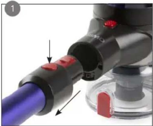 PRIMO PR511SV - CLEANING THE DUST RESERVOIR - 2
