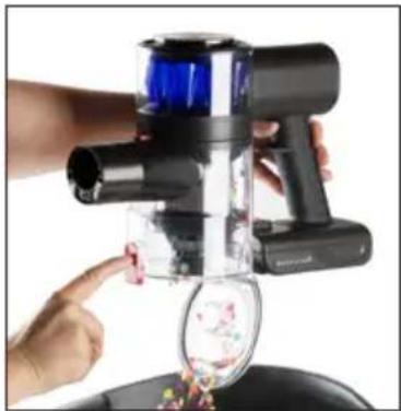 PRIMO PR511SV - CLEANING THE DUST RESERVOIR - 1