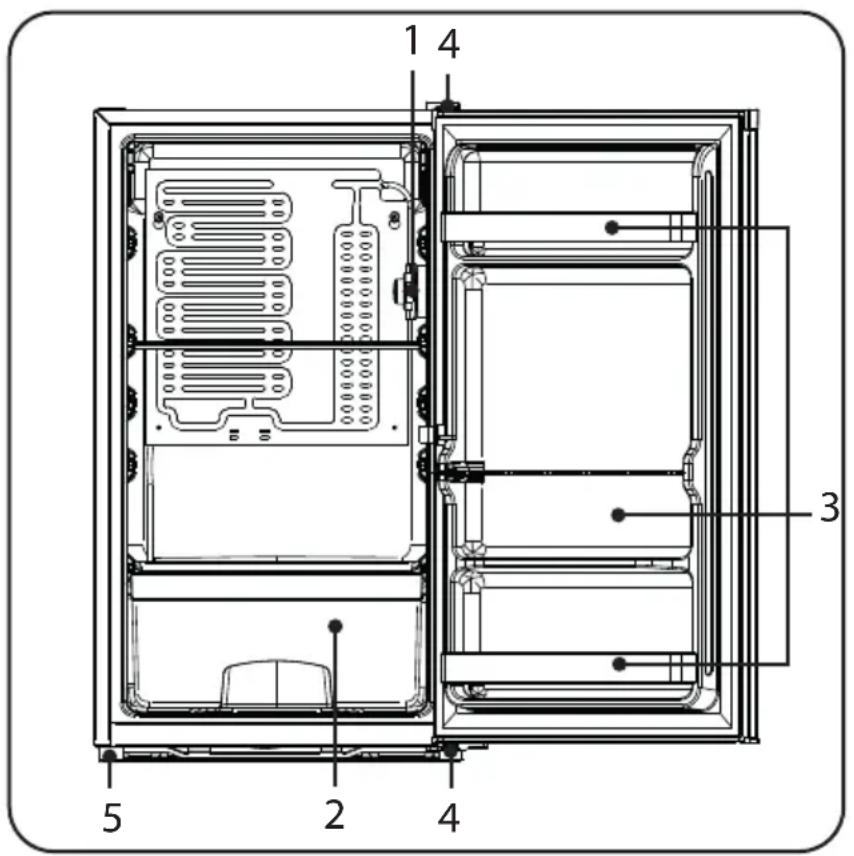 PRIMO PR121FR - ONDERDELEN - 1