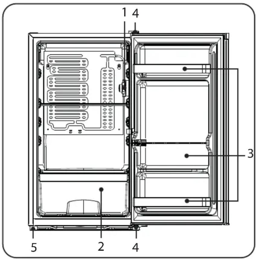 PRIMO PR122FR - ONDERDELEN - 1