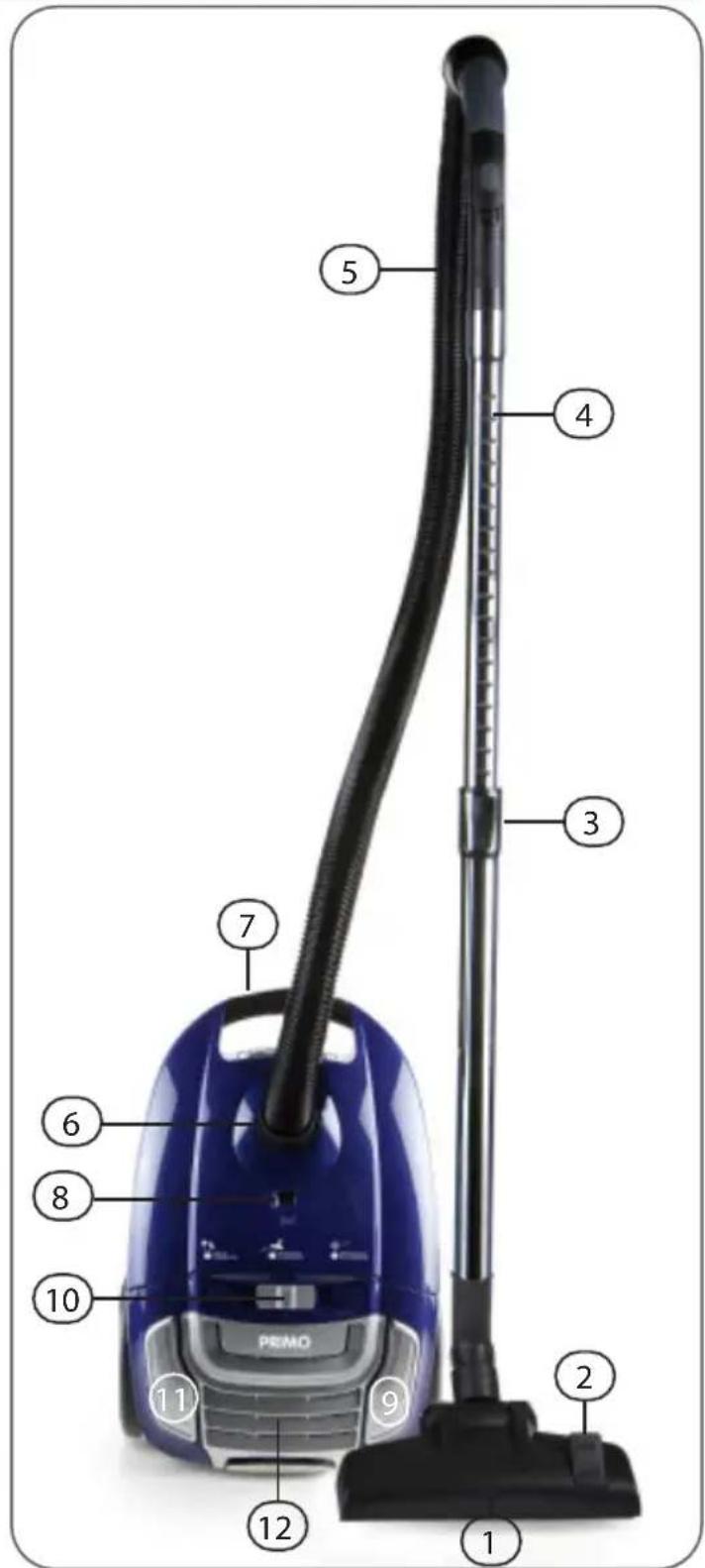 PRIMO PR505VC - ÉLÉMENTS - 2