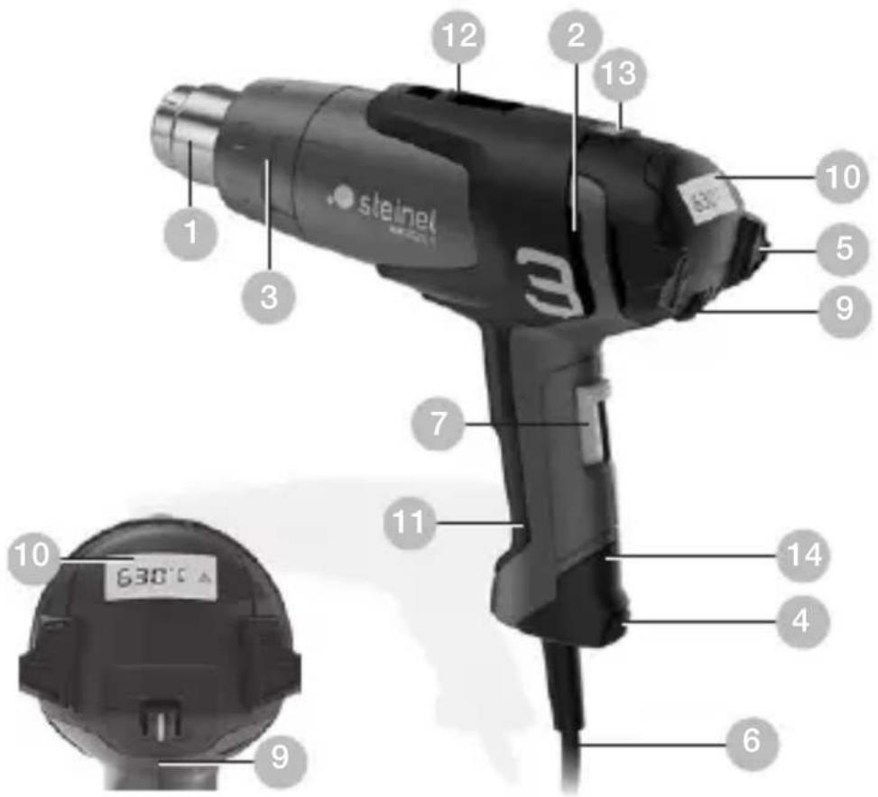 STEINEL HM 1620 S - HM 2020 E - 1