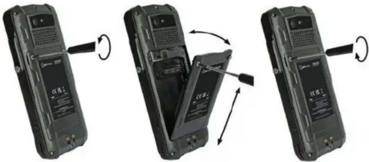 i.safe Mobile IS540.RG - BATTERIE WECHSELN - 1