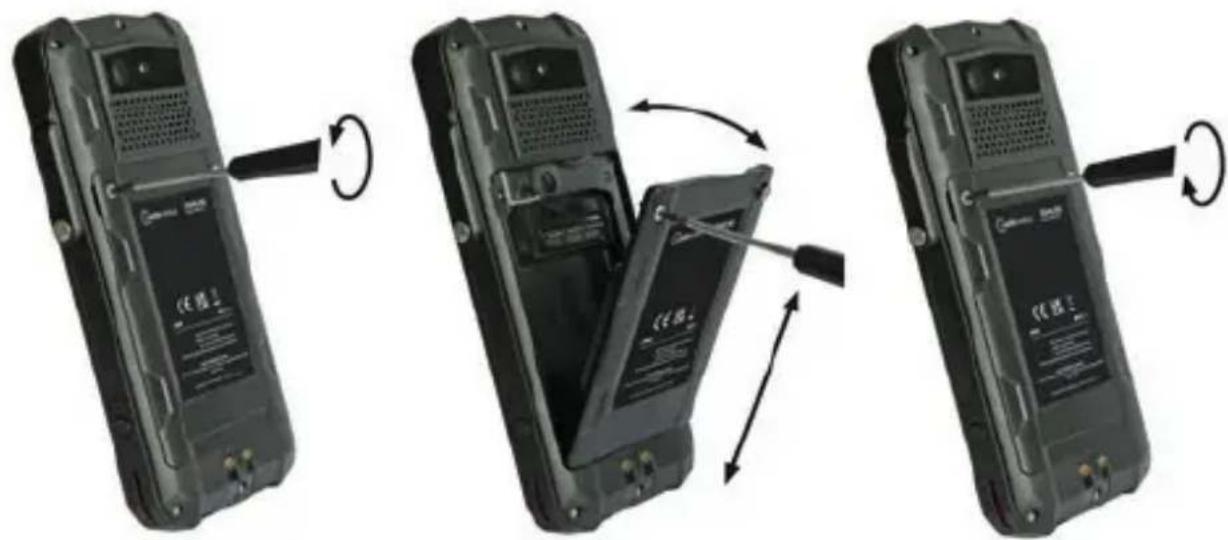 i.safe Mobile IS540.RG - >CHANGING THE BATTERY - 1