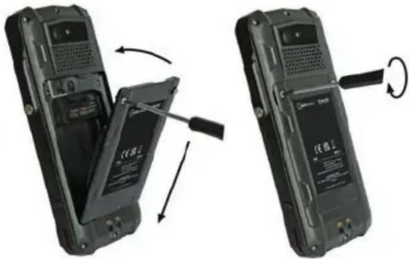 i.safe Mobile IS540.RG - >安装电池 - 1
