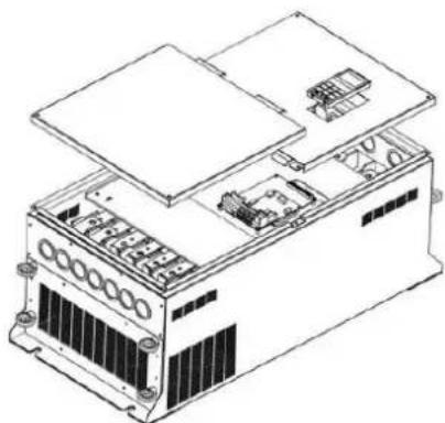 MSW FI-11000 - .3-1. ábra A frekvenciaváltó beépítési sémája - 2