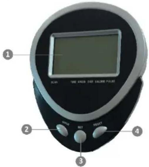 Gymrex GR-MG120 - LCD-PANELFUNKTIONER - 1