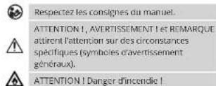 Uniprodo UNI_TELESCOPE_07 - SIGNIFICATION DES SYMBOLES - 1