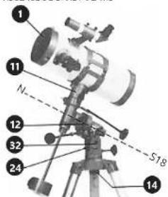 Uniprodo UNI_TELESCOPE_08 - MONTURE - 2