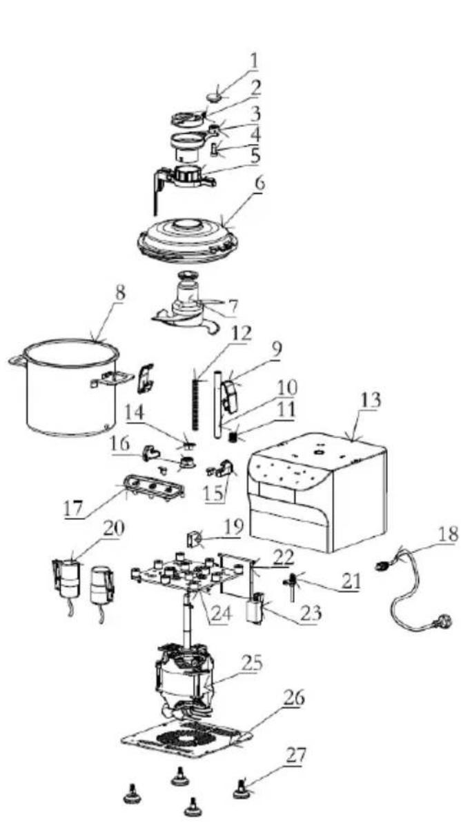 Royal Catering RCBC-12V2 - Dibujos de montaje: - 1