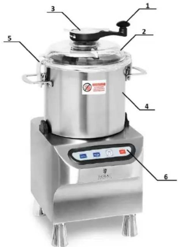 Royal Catering RCBC-18V2 - Descrizione del dispositivo - 1