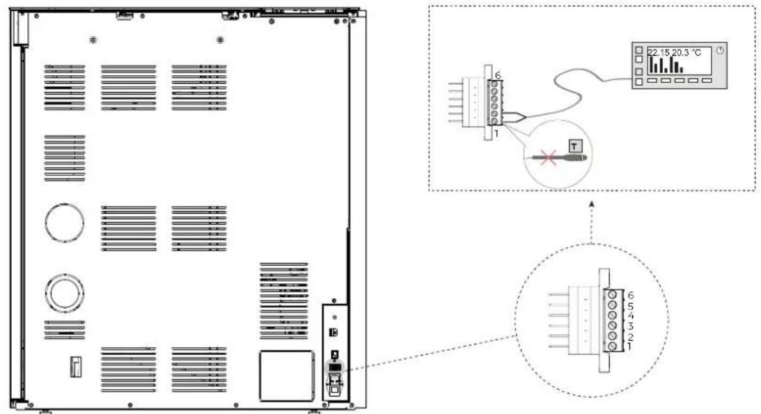 Palazzetti Ecofire Tiffany Idro - Configuración del termostato ambiente - 3