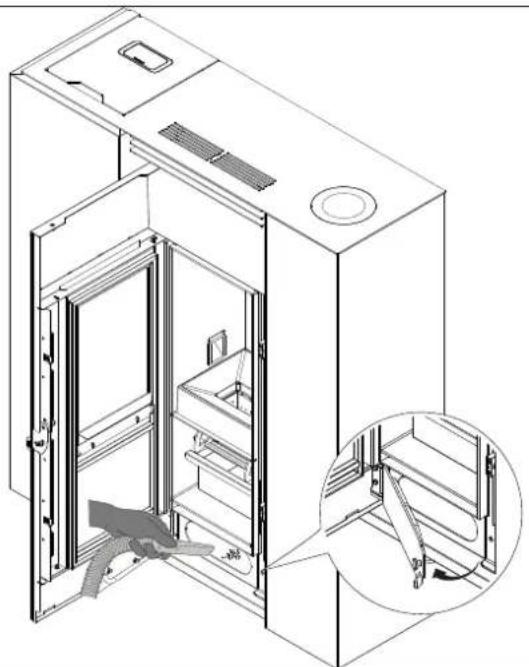Palazzetti Ecofire Tiffany Idro - Manutenzione del collettore fumi - 1