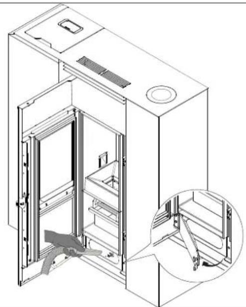 Palazzetti Ecofire Tiffany Idro - Entretien du collecteur des fumées - 1