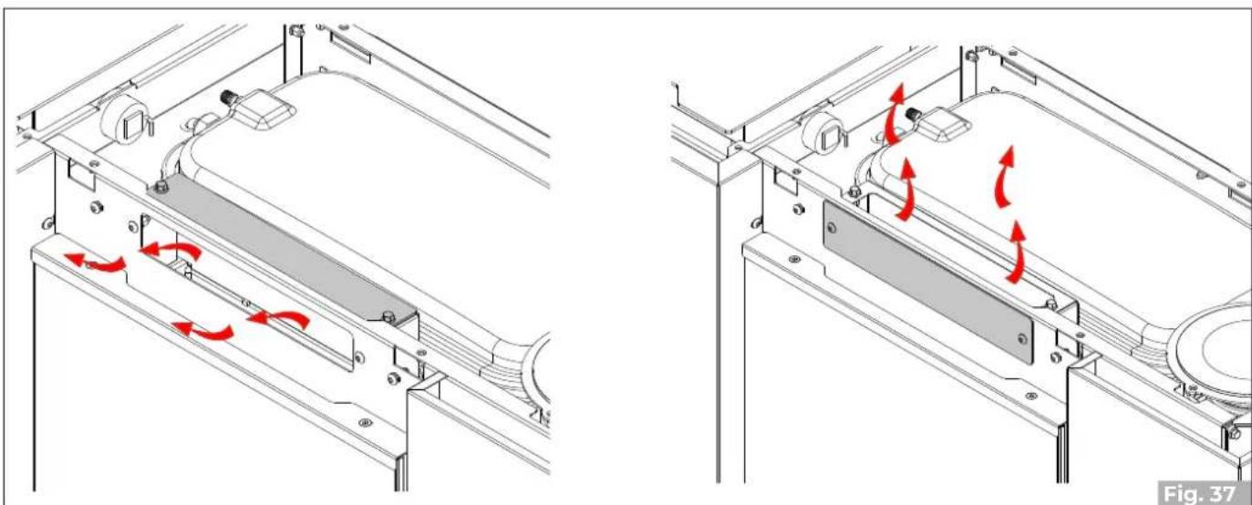 Palazzetti Ecofire Tiffany Idro - Configurazioni uscita aria - 1