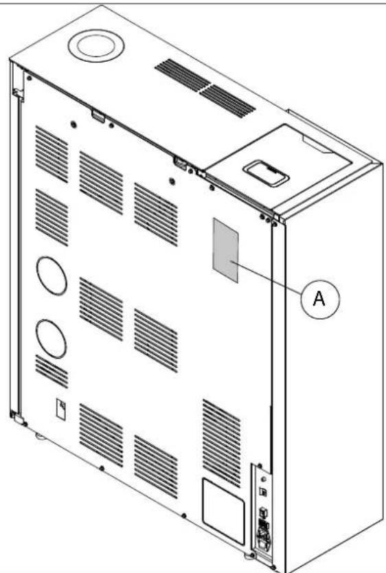 Palazzetti Ecofire Tiffany Idro - Serial plate - 1