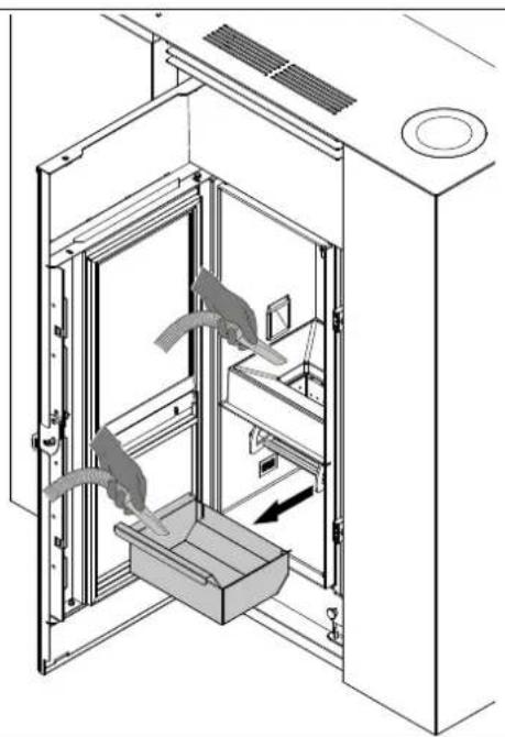 Palazzetti Ecofire Tiffany Idro - Pulizia interna del focolare - 3