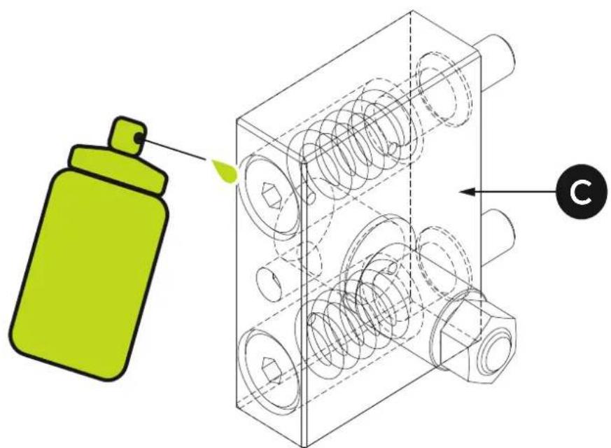 Palazzetti Ecofire Flo 6 - Sécurité porte - 1