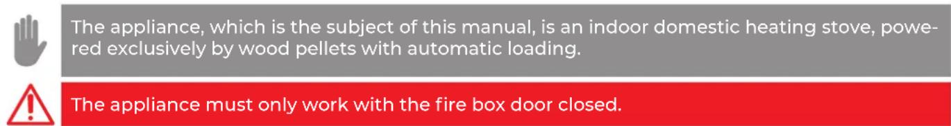 Palazzetti Ecofire Flo 6 - Intended use - 1