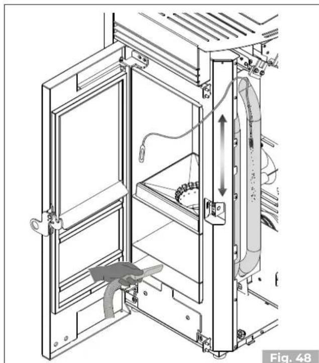 Palazzetti Ecofire Flo 6 - Maintenance of flue manifold - 2
