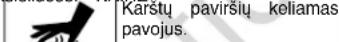 NAC CM691150E - Saugos įspėjimo ženklas ir įspėjamieji žodžiai - 17