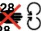 NAC CM691150E - Säkerhetssymboler och signalord - 6