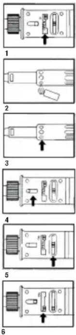 Weller Pyropen Cordless - CAUTION: Be sure the ignition vent knob is in backward position. The vent knob and air exhaust hole must be positioned upward when tool is operated. - 1