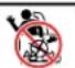 NAC MM741450E - Discharge Chute Warning - 2
