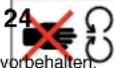 NAC MH61900 - Gefahrensymbole für eine Zweistufen-Schneefräse - 7