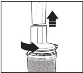 HAMILTON BEACH 53800 - Using Food Processor Attachment – Slicing/Shredding Disc (cont.) - 4