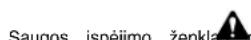 NAC CL61750R - Saugos įspėjimo ženklas ir įspėjamieji žodžiai - 1