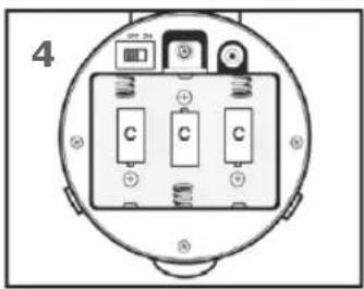 Schwaiger LED220 011 - SOSTITUZIONE DELLE BATTERIE - 2