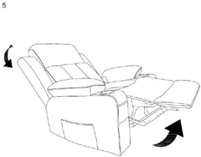 Uniprodo UNI_MC_01 - Tillen of achterover leunen - 41