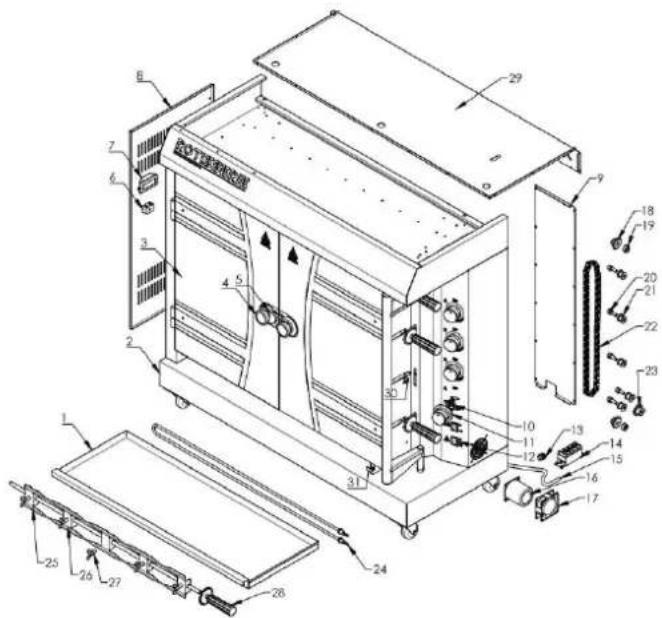 Royal Catering RC-RT-01 - Beskrivning - 1