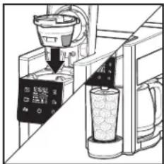 HAMILTON BEACH FlexBrew 49924 - For Ground Coffee: - 2