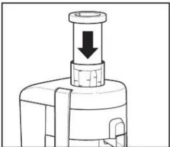 HAMILTON BEACH 67502 - WARNING Laceration Hazard. - 2