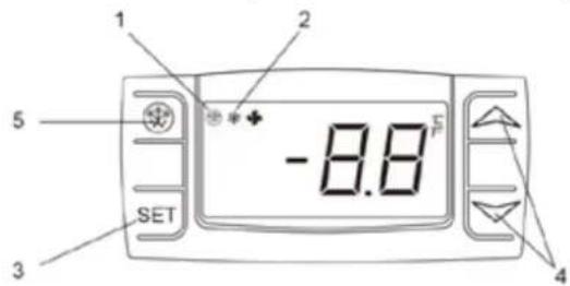 Cool Head 712115 - Temperature Setting and Control (Dixell) - 1