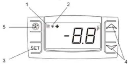 Cool Head 712115 - Temperatureinstellung und Bedienpanel (Dixell) - 1