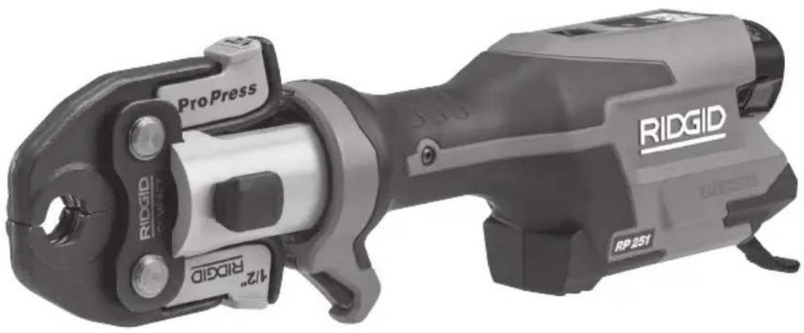 RIDGID RP 251 - Sertisseuse RP 251 - 1